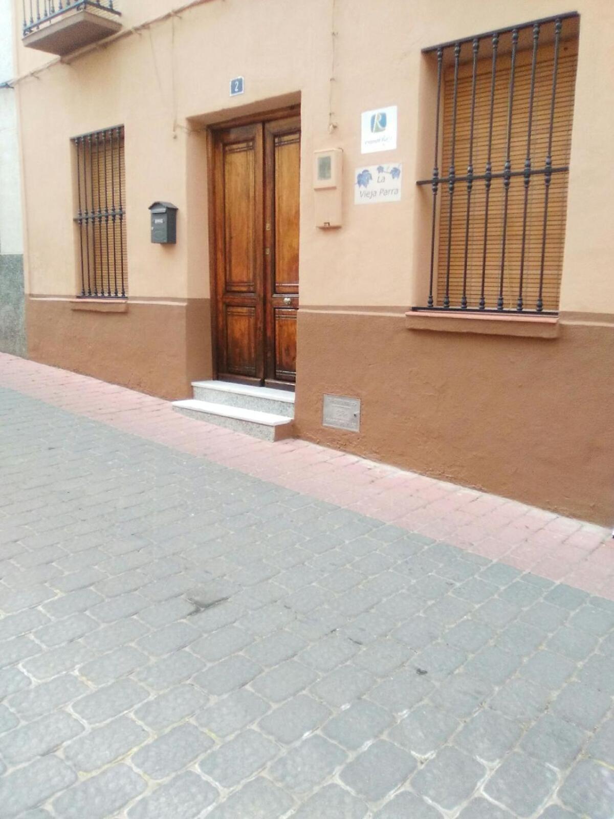Gasthaus La Vieja Parra La Puerta de Segura Exterior foto